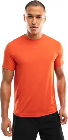 Herren Fitness kurzärmeliges lauf-t-shirt Gate Brick Orange