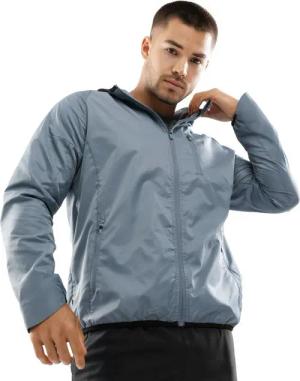 Herren Fitness trainings-windjacke Evolve Blau