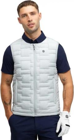 Herren Golf isolierte weste für Royal Gray Grau