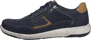 Herren Halbschuh Enrico 32, indigo-kombi