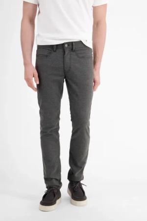 Herren Hose CONLIN in Wolloptik, SLIM FIT - Black