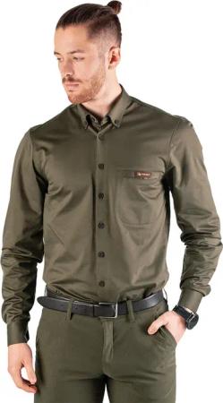 Herren Jagdhemd Tagart Porto Green aus 100% Baumwolle