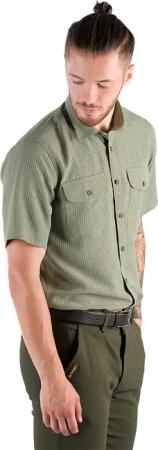 Herren Jagdhemd Tagart Sahara Short Green UV-Schutz