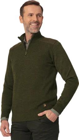 Herren Jagdpullover Tagart Linwood  mit Wolle und Spreizkragen
