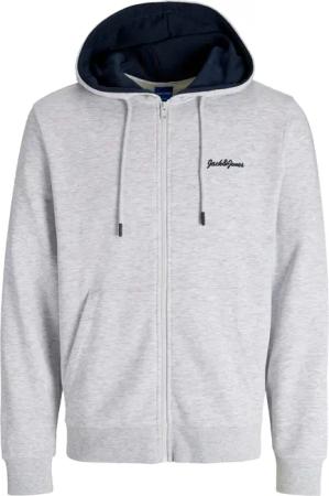 Herren-Kapuzenpullover der Marke Jack & Jones. Der Hoodie ist aus hochwertiger Baumwolle und Polyester gefertigt. Die feine Mischung dieser Materialien sorgt für einen herrlich warmen Tragekomfort.  Marke: Jack & JonesModellname: Jor Tango Zip Sweat Hood 