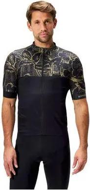 Herren Kurzarm Trikot Endura FS260 Floral Schwarz