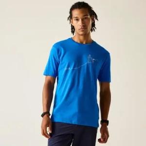 Herren Movement III Kurzarm-T-Shirt mit Grafik