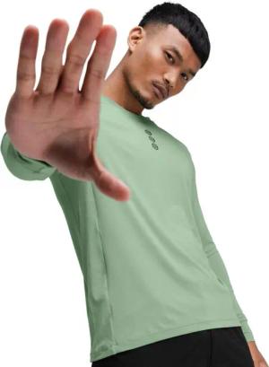 Herren Radsport langärmeliges gravel-t-shirt Spruce Grün