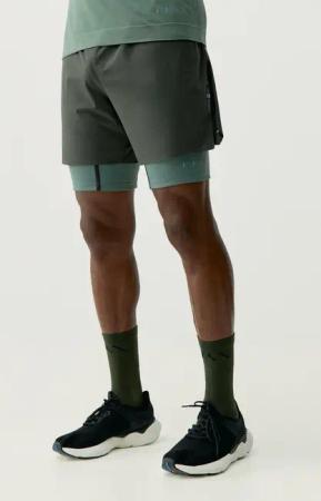 Herren-Sportshorts aus Performance-Stoff Kuban Born Living Yoga