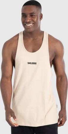 Herren Stringer Top Leno Creme für Sport & Freizeit