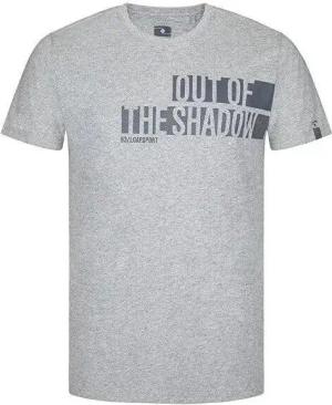 Herren-T-Shirt Loop Bobby Grau