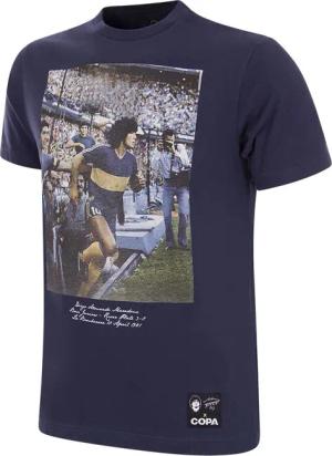 Herren - T-shirt - Maradona x COPA Bombonera - Kurzarm - Blau