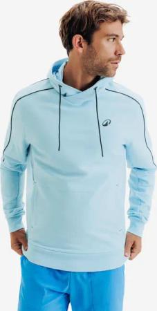 Herren Tennis Kapuzenpullover - TSW Soft blau