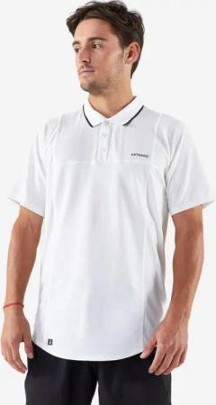 Herren Tennis Poloshirt ‒ DRY weiss