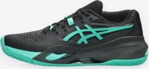 Herren Tennisschuhe Sandplatz - Gel Resolution X schwarz/grün