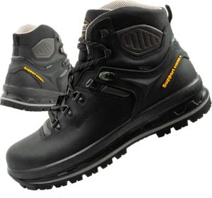 Herren-Trekkingschuhe Grisport Nero wasserdicht, knöchelhoch