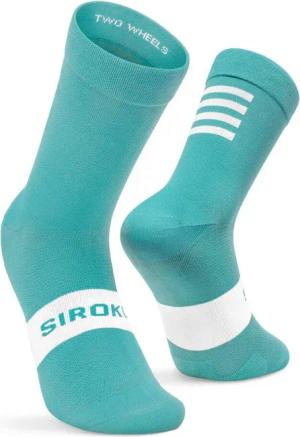 Herren und Damen Radsport Fahrradsocken S1 Cyan Trollstigen Cyan