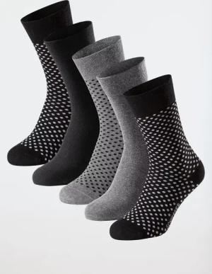 Herrensocken 5er-Pack stay fresh mehrfarbig - Bluebird 39/42