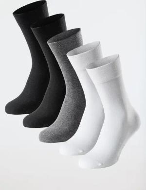 Herrensocken 5er-Pack stay fresh mehrfarbig - Bluebird 39/42