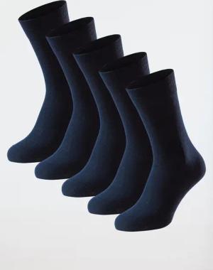 Herrensocken 5er-Pack stay fresh nachtblau - Bluebird 39/42