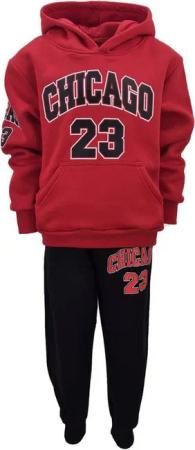 Hessis Freizeitanzug Kinder Jogginganzug – warm & bequem jf125 (Set, Hoddie mit Jogginghose)