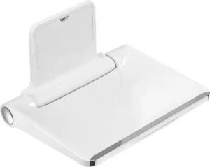 HEUFFE Duschklappsitz zur wandmontage, für Senioren, 90° klappbar, rechteckig, modern, belastbar bis 200,00 kg, verdeckte Montage, EUIPO-zertifiziert