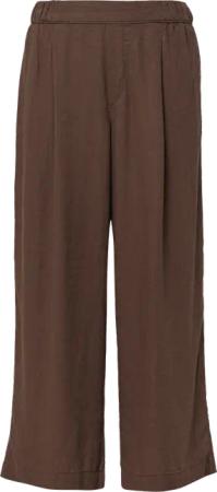 High-Rise Culotte aus Leinenmix im Relaxed Fit