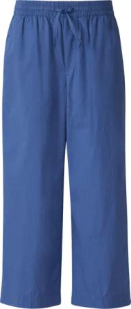 High Rise Culotte mit Elastikbund und Eingrifftaschen