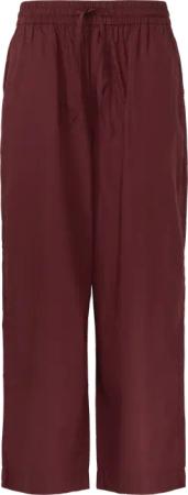 High Rise Culotte mit Elastikbund und Eingrifftaschen