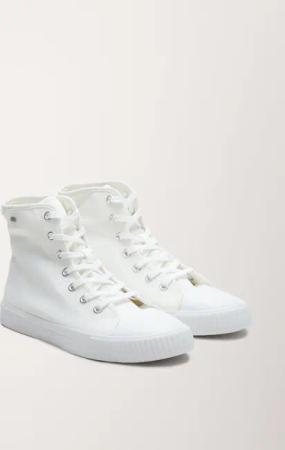 High Sneaker aus Canvas