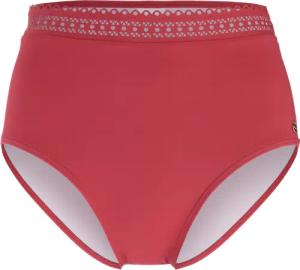 High Waist-Bikinihose mit Lochstickerei