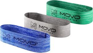 HIP BAND SET PLUS - 3 Stärken Textil-Miniband