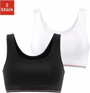 H.I.S Bustier Damen schwarz, weiß Gr.36/38