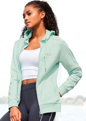 H.I.S Sweatjacke Damen hellmint Gr.36/38