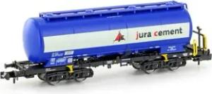 HOBBYTRAIN H23487 N Silowagen Uacs Typ B "Jura Cement, Privatbahn, Ep. VI