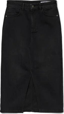 Hochtaillierter Midijupe aus Jeans für Damen Vero Moda Natalie Mix