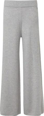 Hochwertige Strickhose aus Kaschmirmix mit Extra-Wide-Leg