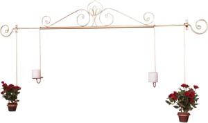 HOFMANN LIVING AND MORE Kerzenhalter Kerzen-Wandhalter variabel ausziehbar, Kerzen-Wandleuchter, Kerzenhalter, Kerzenleuchter hängend, Wanddeko