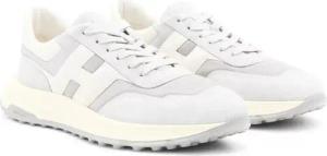 Hogan Low-Top Sneaker - Grey Leather Sneakers - Gr. 9_5 - in Weiß - für Damen