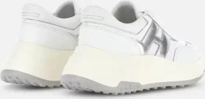 Hogan Low-Top Sneaker - Lace-Up Sneakers With Metallic Accents - Gr. 38 (EU) - in Weiß - für Damen