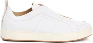 Hogan Low-Top Sneaker - Slip-On Leather White Sneakers - Gr. 7 - in Weiß - für Damen