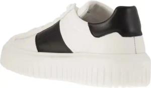 Hogan Low-Top Sneaker - Sporty Nappa Leather Sneakers With Vertical Stripe - Gr. 7 - in Weiß - für Damen