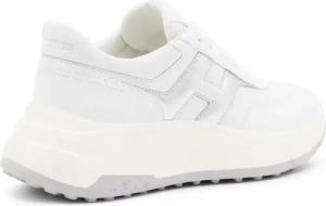Hogan Low-Top Sneaker - White And Silver Leather Sneakers - Gr. 38 (EU) - in Weiß - für Damen