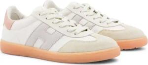 Hogan Low-Top Sneaker - White Leather Cool Sneakers - Gr. 37,5 (EU) - in Weiß - für Damen