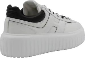 Hogan Low-Top Sneaker - White Sneakers With Embossed Logo - Gr. 36,5 (EU) - in Weiß - für Damen