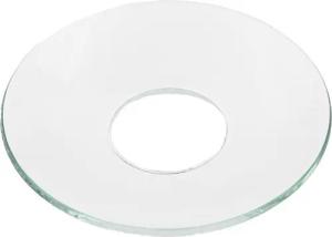 Holfeuer Crystal Design Spitzkerze Glas-Kerzenmanschette für Kerzen bis Ø 25 mm