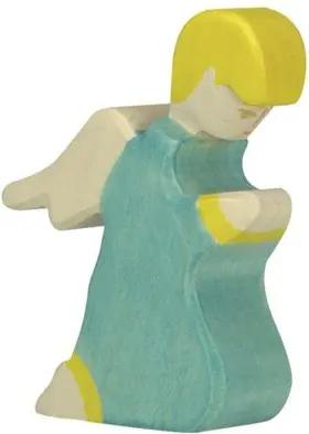 HOLZTIGER 80289 Engel, knieend