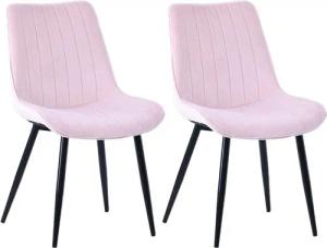 HOMAVO Esszimmerstuhl YZ1 STUHL-SET 2 Stück in Stoff oder Kunstleder – modern & gepolstert