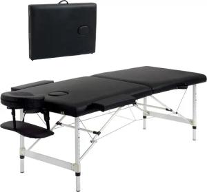 HOMCOM Massageliege Kunstleder, Aluminium