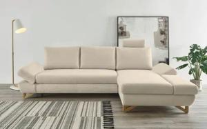 Home affaire Schlafsofa City/Giron, komfortable Bettfunktion (Liegefläche 245 x 138 cm), sowie Bettkasten